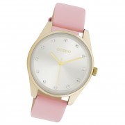 Oozoo Damen Armbanduhr Timepieces C11045 Analog Leder pink UOC11045