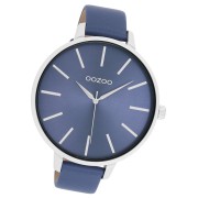 Oozoo Damen Armbanduhr Timepieces Analog Leder dunkelblau UOC11074