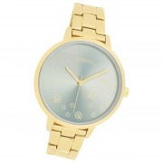 Oozoo Damen Armbanduhr Timepieces Analog Edelstahl gold UOC11123