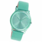 Oozoo Damen Armbanduhr Timepieces Analog Leder grün UOC11139