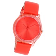 Oozoo Damen Armbanduhr Timepieces Analog Leder rot UOC11142