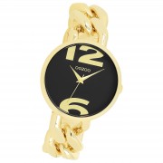 Oozoo Damen Armbanduhr Timepieces Analog Metall gold UOC11264