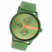 Oozoo Herren Armbanduhr Timepieces Analog Metall grün UOC11308