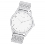 Oozoo Damen Armbanduhr Timepieces Analog Metall silber UOC11320