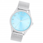 Oozoo Damen Armbanduhr Timepieces Analog Metall silber UOC11321