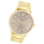 Oozoo Unisex Armbanduhr Timepieces Analog Metallband gold UOC11504