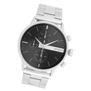 Oozoo Herren Armbanduhr Timepieces Analog Metallband silber UOC11511