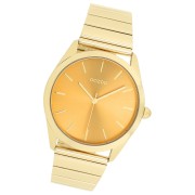 Oozoo Unisex Armbanduhr Timepieces Analog Metallband gold UOC11517