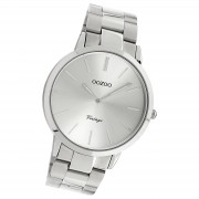 Oozoo Damen Armbanduhr Timepieces Analog Metall silber UOC20100