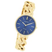 Oozoo Damen Armbanduhr Vintage Series Analog Metall gold UOC20359