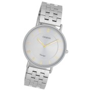 Oozoo Unisex Armbanduhr OOZOO Vintage Analog Edelstahl grau UOC20367