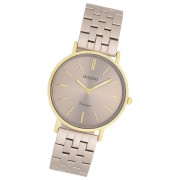 Oozoo Damen Armbanduhr OOZOO Vintage Analog Metallband taupe braun UOC20409