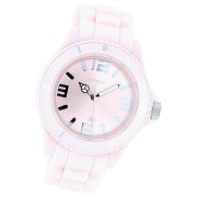 Oozoo Unisex Armbanduhr Vintage Series Analog Silikon rosa UOC4175A