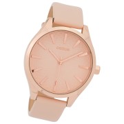 Oozoo Damen Armbanduhr Timepieces Analog Leder rosa UOC9686A