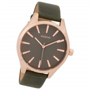 Oozoo Damen Armbanduhr Timepieces Analog Leder braun UOC9688A