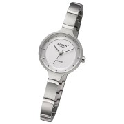 Regent Damen Armbanduhr Analog Metallarmband silber URF1338