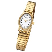 Regent Damen Armbanduhr Analog Edelstahlarmband gold URF1362