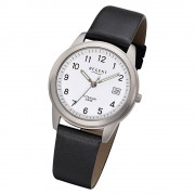 Regent Herren Armbanduhr Analog F-683 Quarz-Uhr Titan schwarz URF683