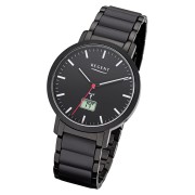 Regent Herren Funkuhr Analog-Digital FR-255 Funk-Uhr Metall schwarz URFR255