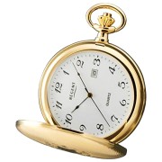 Regent Herren Taschenuhr Analog Gehäuse gold URP740