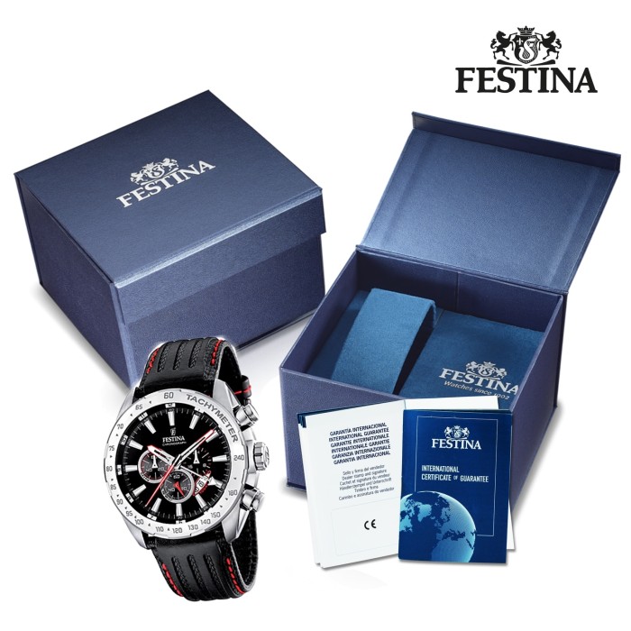 FESTINA Herrenuhr Chrono Sport Uhren schwarz Sport Chronograph UF16489 5