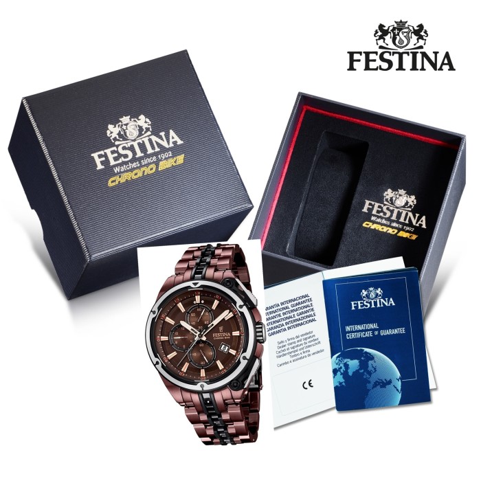 FESTINA Herrenuhr Chrono Bike 2015 Chronograph Quarz UF16883 1