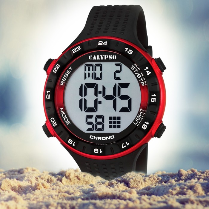 CALYPSO Herren Uhr Sport digital Quarz PU UK5663 4