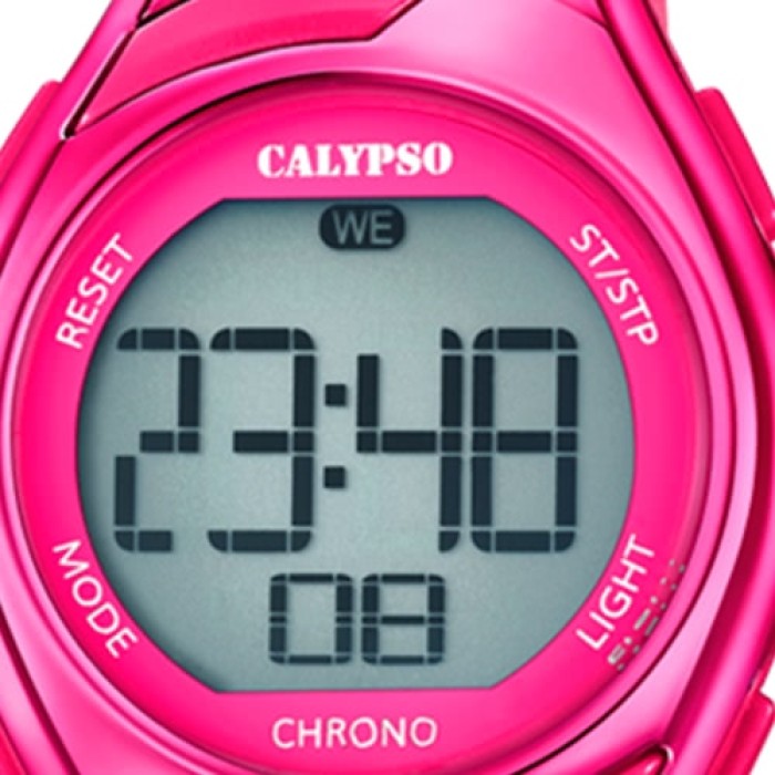 Calypso Kinder Armbanduhr Digital Crush K5738/5 Quarz-Uhr PU grün UK5738/5