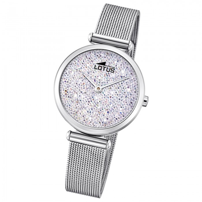 Lotus Damen Uhr Quarz Swarovski Elements 1 Edelstahl Silber Ul 1