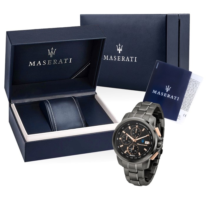Maserati Herrenuhr SUCCESSO SOLAR Chrono Edelstahl UMAR8873645001
