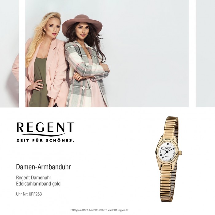 kleine Damenuhr F263 von Regent - online bestellen bei Uhren-Zietz