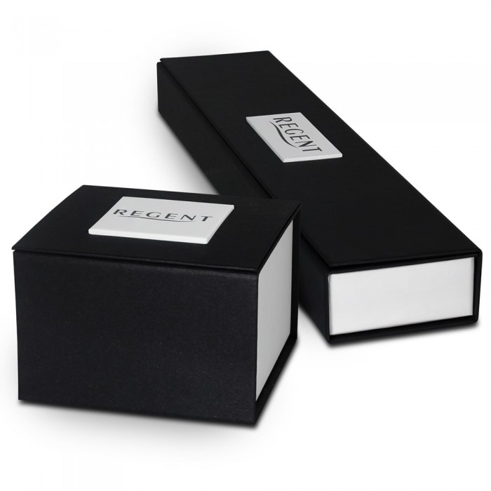 Uhr Regent Damen-Armbanduhr schwarz Titan-Uhr Quarz URF899 Leuchtzeiger Leder