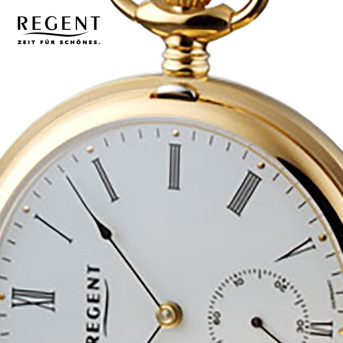 Regent Herren Taschenuhr Analog GM-1426 Mechanisch URGM1426 | Taschenuhren