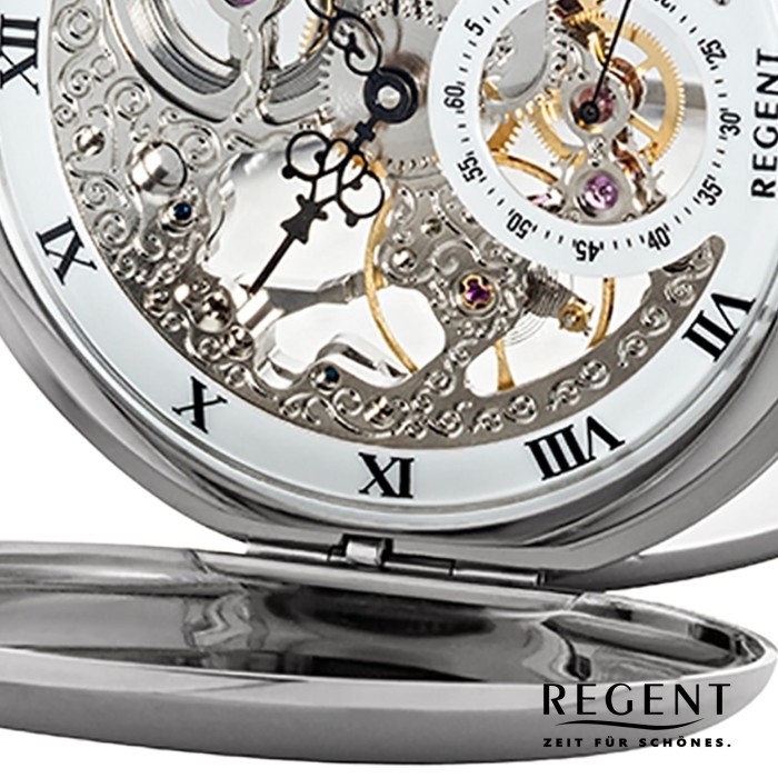 Regent Herren Taschenuhr Analog GM-2210 Mechanisch URGM1611