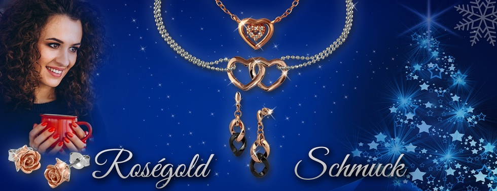 Rosegold-Schmuck für Gewinner