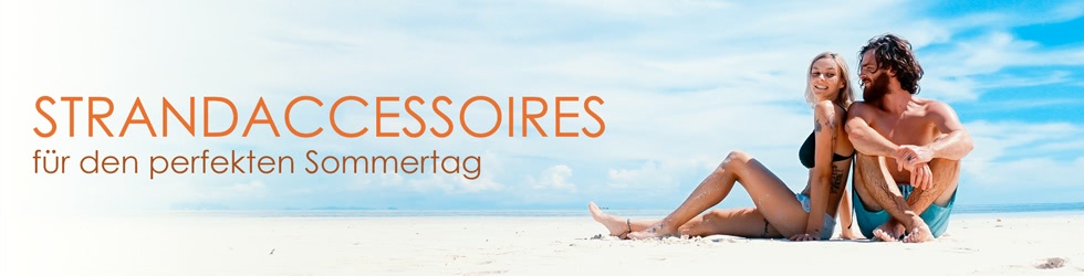 Strandaccessoires für den perfekten Sommertag