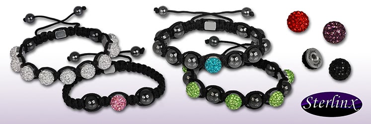 Shamballa Armbänder von Sterlinx