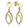 Balia Damen Ohrhnger aus 333 Gelbgold mit Zirkonia BGO0027GW