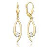 Balia Damen Ohrhnger aus 333 Gelbgold mit Zirkonia BGO0124GW