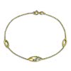 GoldDream Armband Glamour Zirkonia 333 Gold 18,5cm 8 Karat GDA5018Y