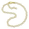 GoldDream Fukette Herzchen 333 Gold 25cm 8 Karat Damen Echtschmuck GDF0015Y