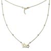 GoldDream Damen Colliers Halskette Sterne 44-46cm Gelbgold 8 Karat GDK50045T