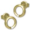 GoldDream Ohrstecker Ring Zirkonia Ohrring 333 Gold Echtschmuck GDO5632Y