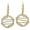 GoldDream Ohrhnger Style Zirkonia wei Ohrring 333er Gold GDO5643Y