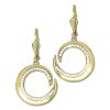 GoldDream Ohrhnger Spirale Zirkonia wei Ohrring 333er Gold GDO5650Y