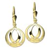 GoldDream Ohrhnger Orient Zirkonia wei Ohrring 333er Gold GDO5653Y