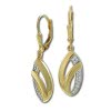 GoldDream Ohrhnger Glamour Zirkonia wei Ohrring 333er Gold GDO5655Y