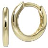 GoldDream Creole Shine 12mm Ohrring 333er Gelbgold Echtschmuck GDO5697Y