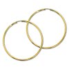 GoldDream Damen Creolen Ohrring 60mm Gelbgold 8 Karat GDOB00360Y