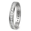 GoldDream Gold Ring Gr.60 Zirkonia wei 333er Weigold GDR520J60